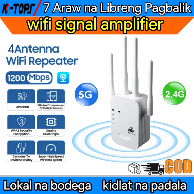 5G wifi signal repeater range extender amplifier wireless signal ...