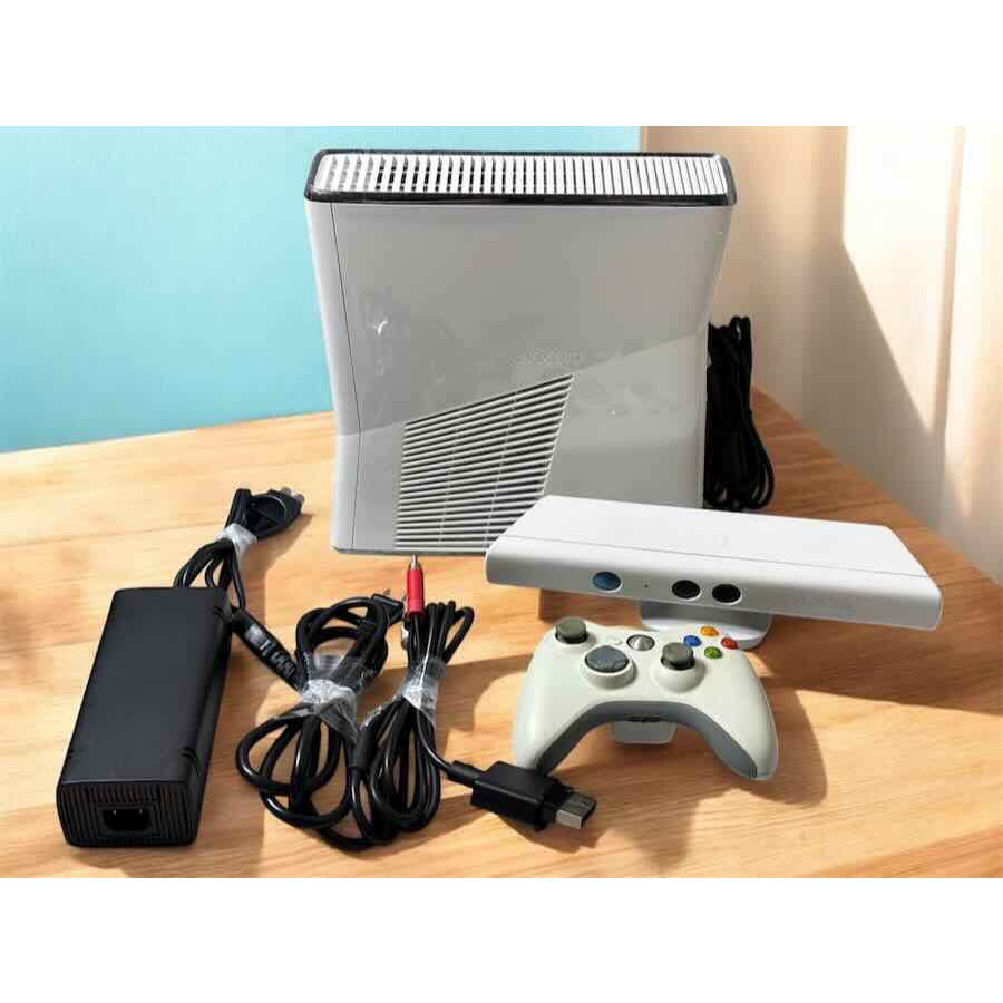 Japan Xbox 360 Kinect Set | Tested & Reset | With Controller & Cables ...