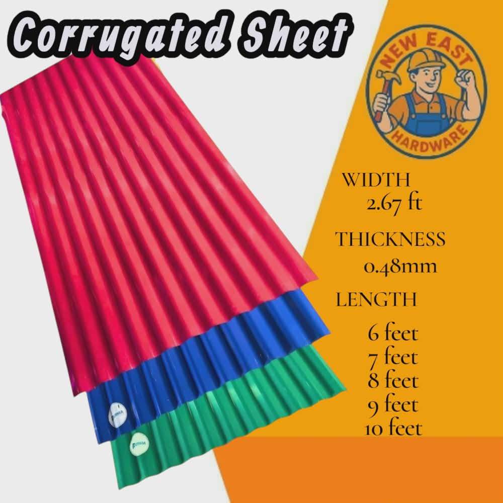 Shop corrugated roofing sheet for Sale on Shopee Philippines