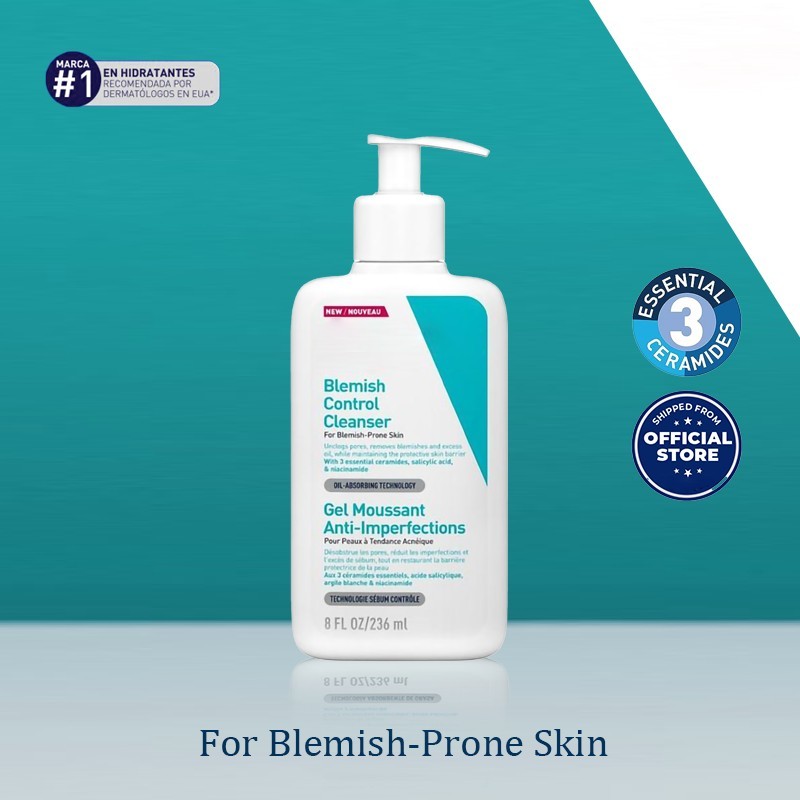 Blemish Control Cleanser salicylic acid anti acne facial cleanser dark ...