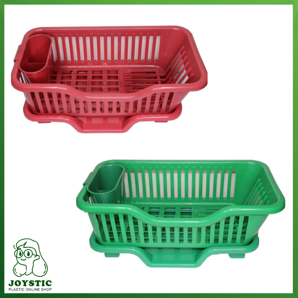 JOYSTIC Kitchen Shelves Plastic dish drainer storage Dish Rack/Storage ...