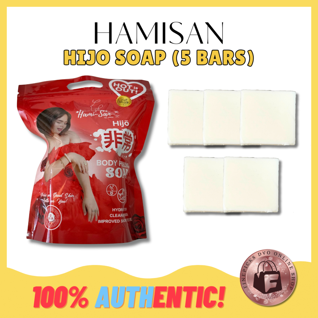 Hamisan Hijo Soap (5 BARS) by Jolina | Shopee Philippines