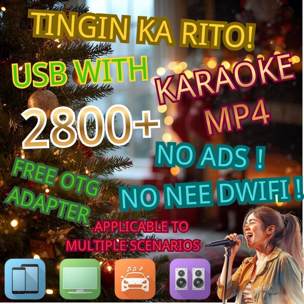 USB flash drive with 5000+ karaoke videos | Shopee Philippines