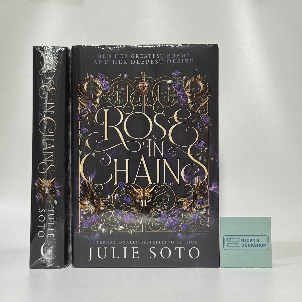 [HARDCOVER] Rose In Chains UK Edition By Julie Soto Book