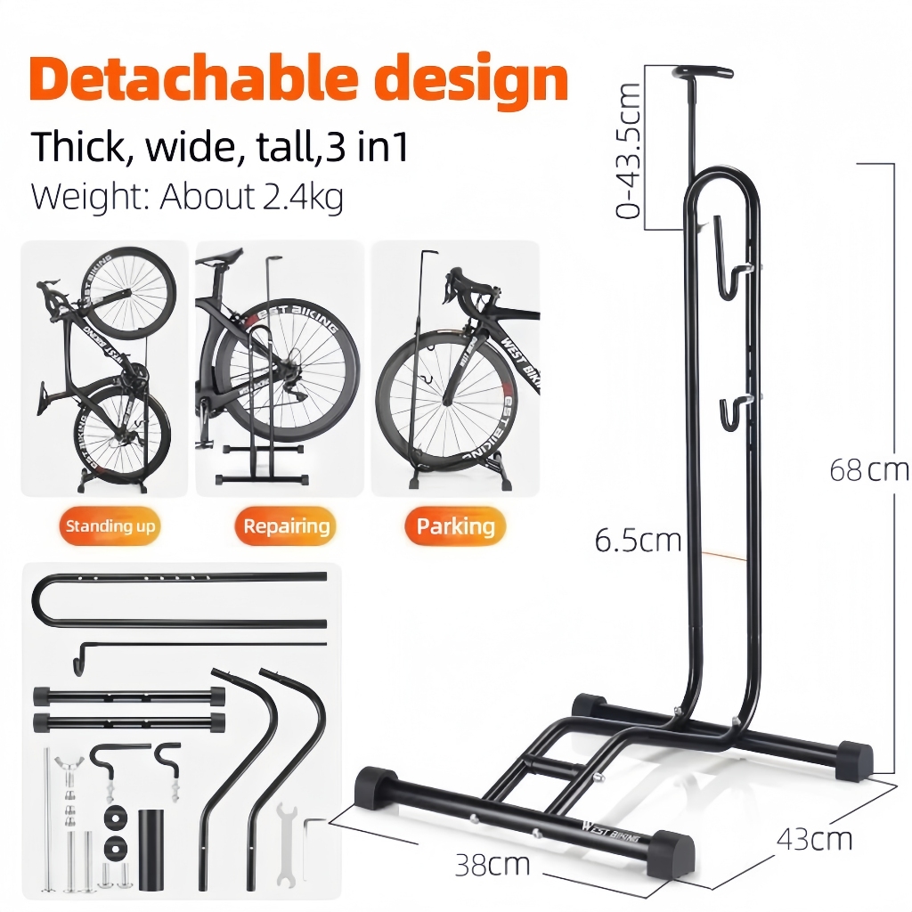 Bike Repair Stand 3in1adjustable MTB Display Stand Insert Frame L-Shape ...