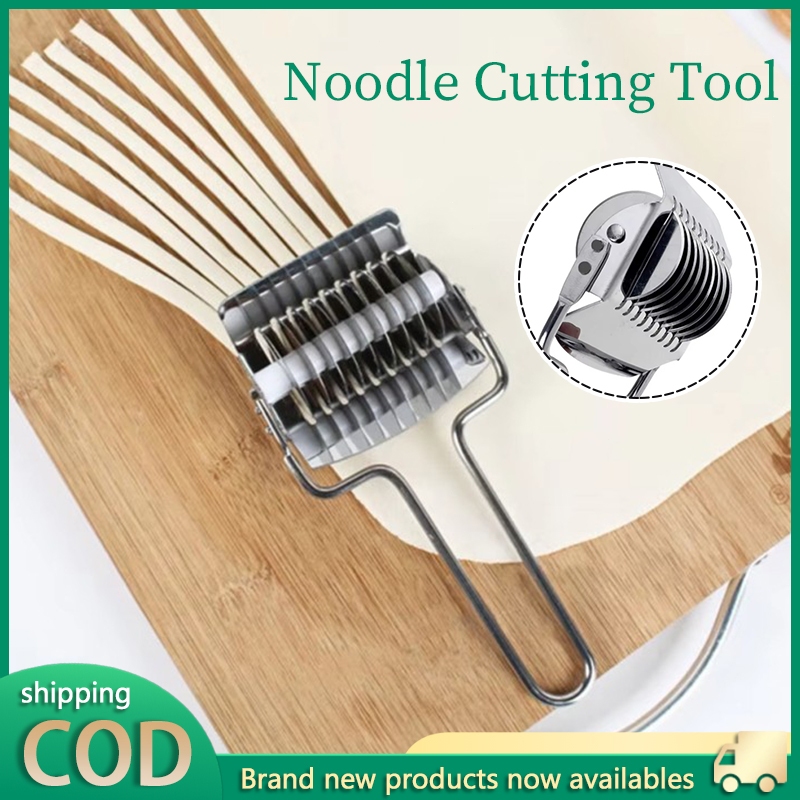 Stainless Steel Pasta Cutter Pasta Cutter Manual Noodle Cutter Roller ...