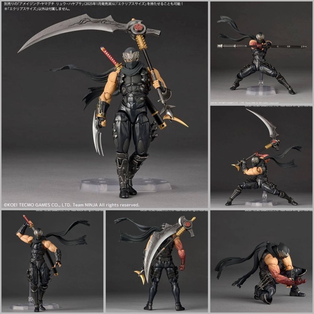 [Pre-order ETA Jun 2026] Revoltech Amazing Yamaguchi Ryu Hayabusa Ninja ...