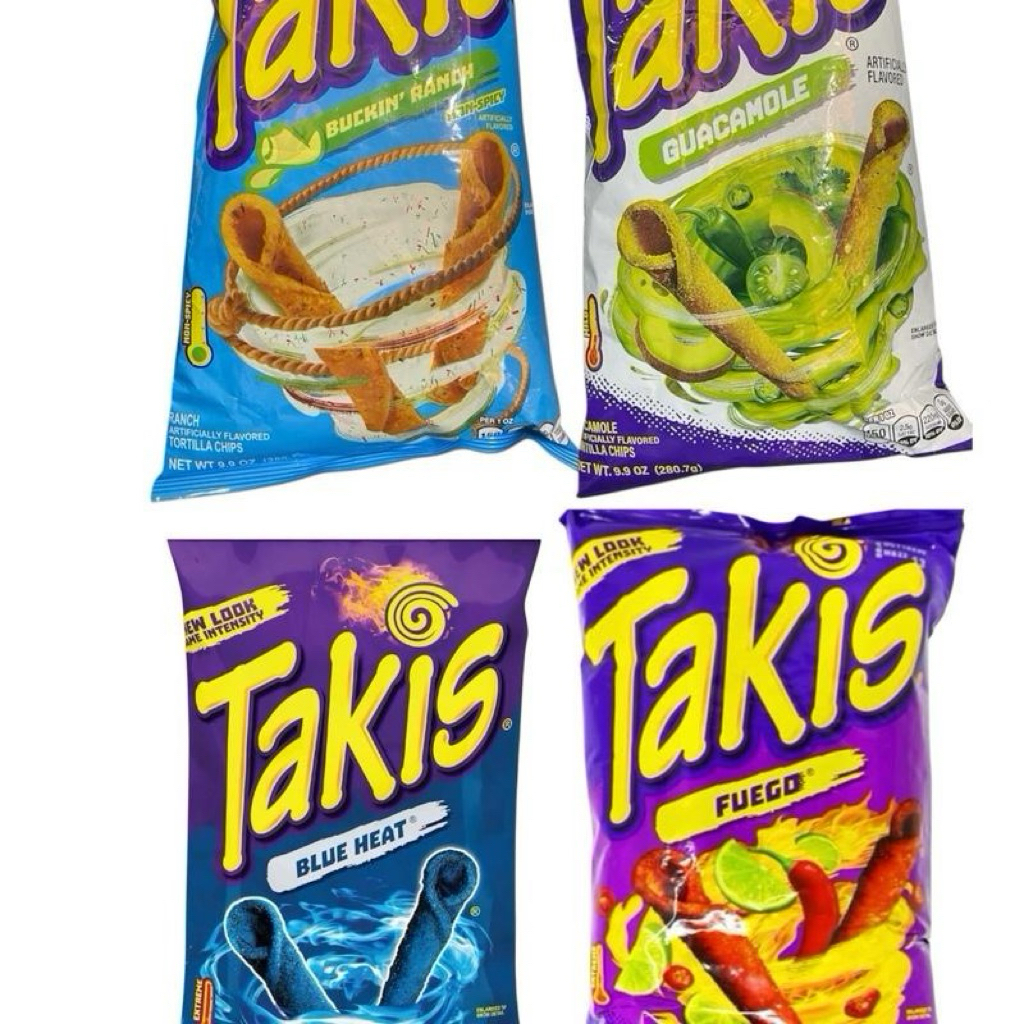 Takis Assorted Flavored Tortilla Chips Big pack (280.7 grams) | Shopee ...