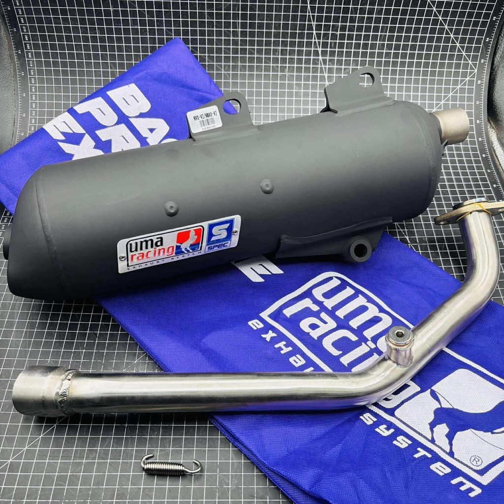 NEW! UMA Racing Back Pressure Exhaust Pipe Stainless Steel for Yamaha ...