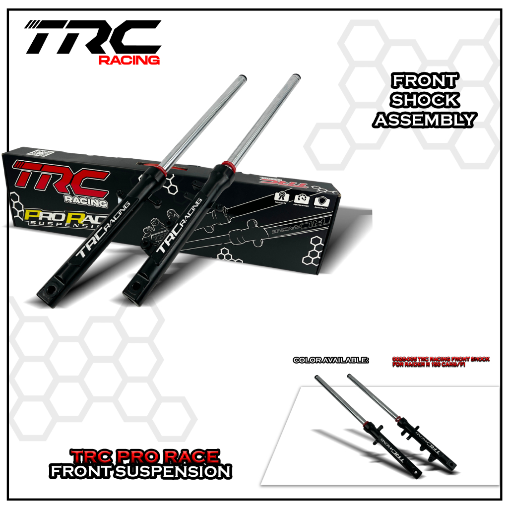 TRC RACING PRO RACING FRONT SHOCK for RAIDER R150 CARB/FI 0028-005 ...