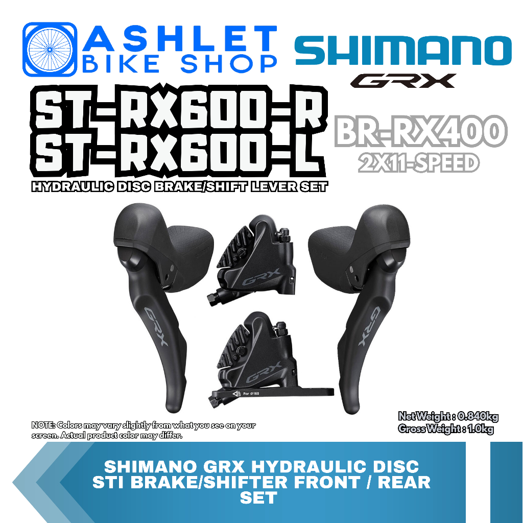 SHIMANO GRX ST-RX600-R ST-RX600-L / BR-RX400 Disc Brake STI