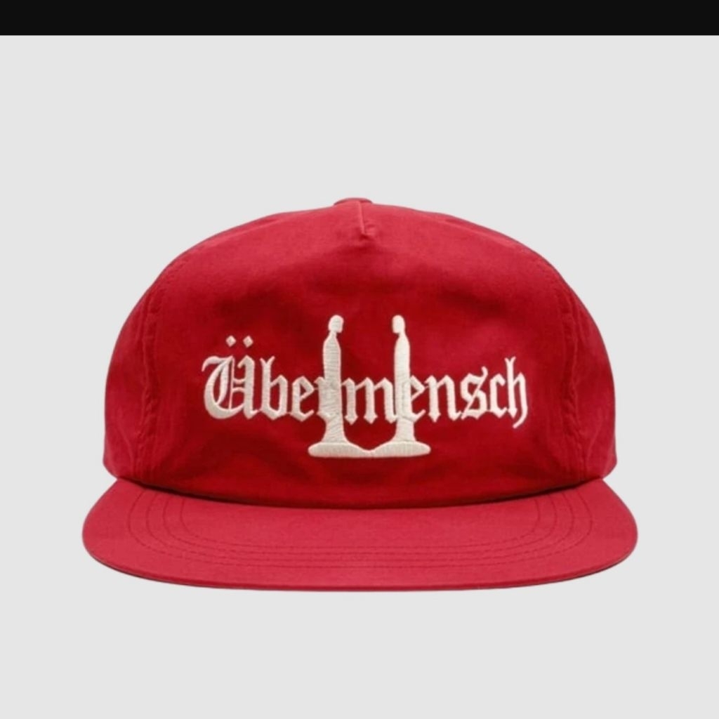 G-DRAGON LIMITED EDITION PEACEMINUSONE ÜBERMENSCH CAP (CHARCOAL