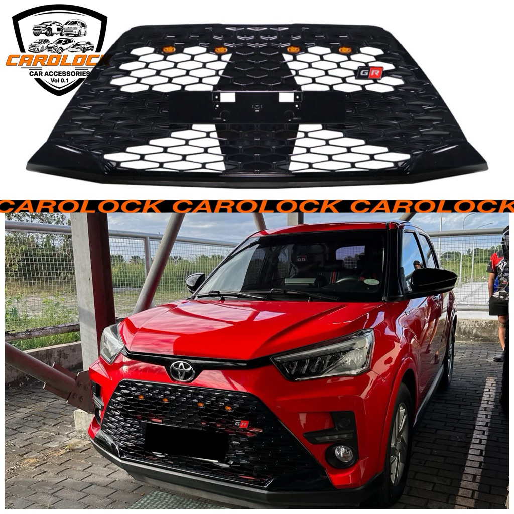 Toyota Raize 2022 - 2026 GR Grill with Light | Shopee Philippines