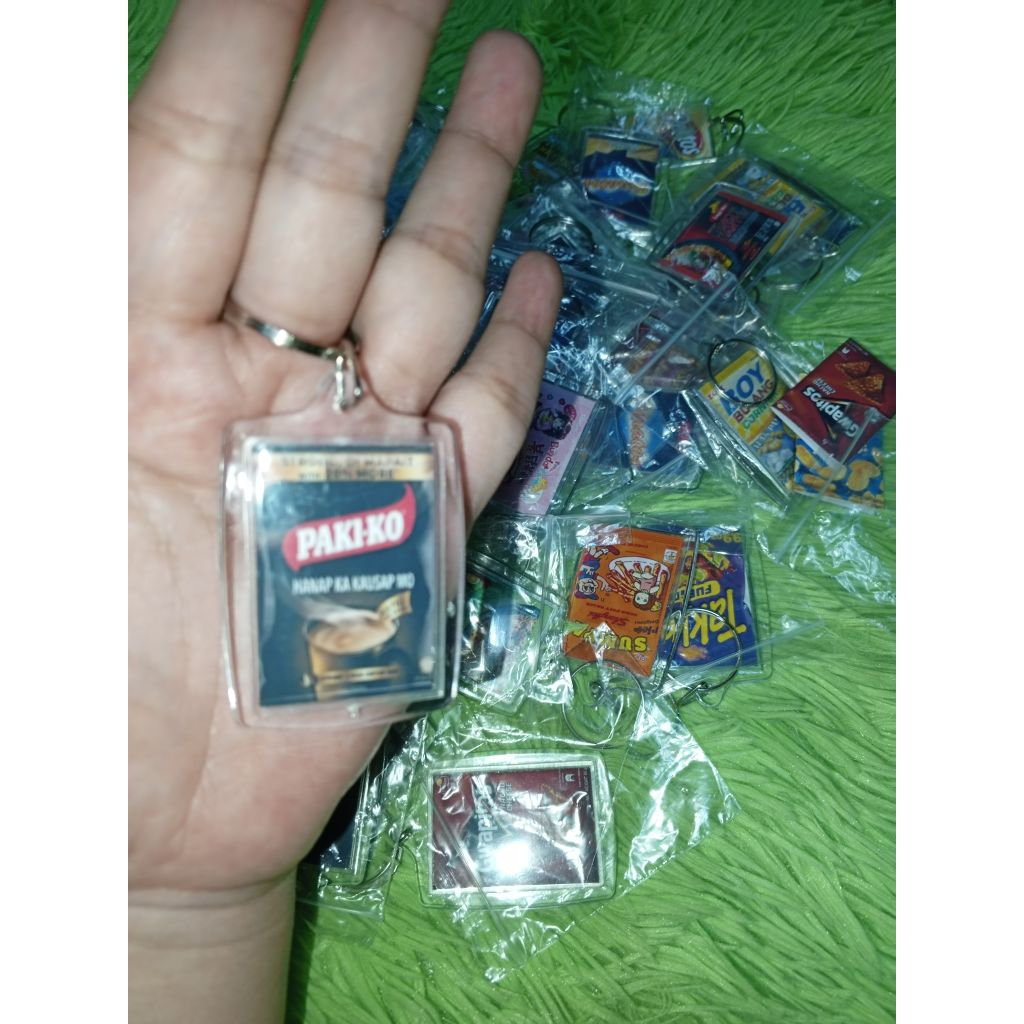 Funny Witty Keychain Acrylic | Bag Charm | Pinoy Witty Chicha keychain ...