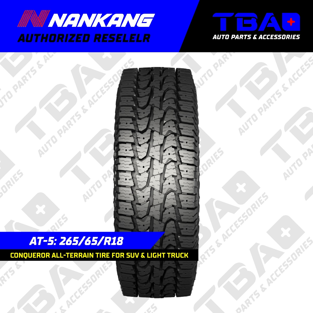 Nankang AT-5 265/65R18 Conqueror All-Terrain Tire for SUV & Light