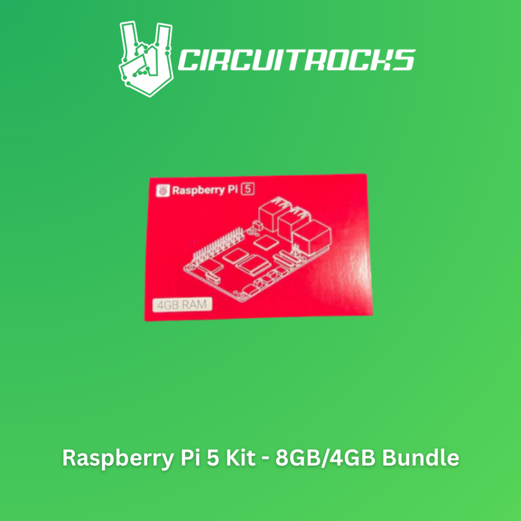 Raspberry Pi 5 Kit - 8GB/4GB Bundle with Plastic Casing RPI USB C Power ...