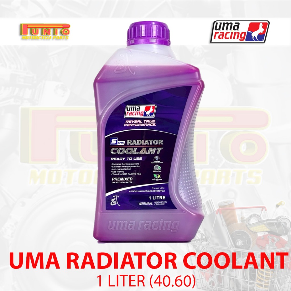 UMA RACING PREMIX RADIATOR COOLANT (40.60) 1 LITER | Shopee Philippines