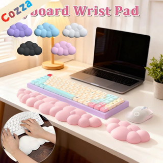 Cloud Keyboard Wrist Pad with Soft Leather Material Memory Foam Wrist ...