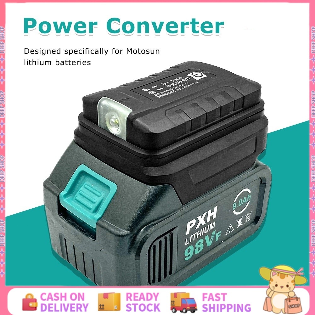 18V Portable Mini Intelligent Inverter Power Converter Power Station ...