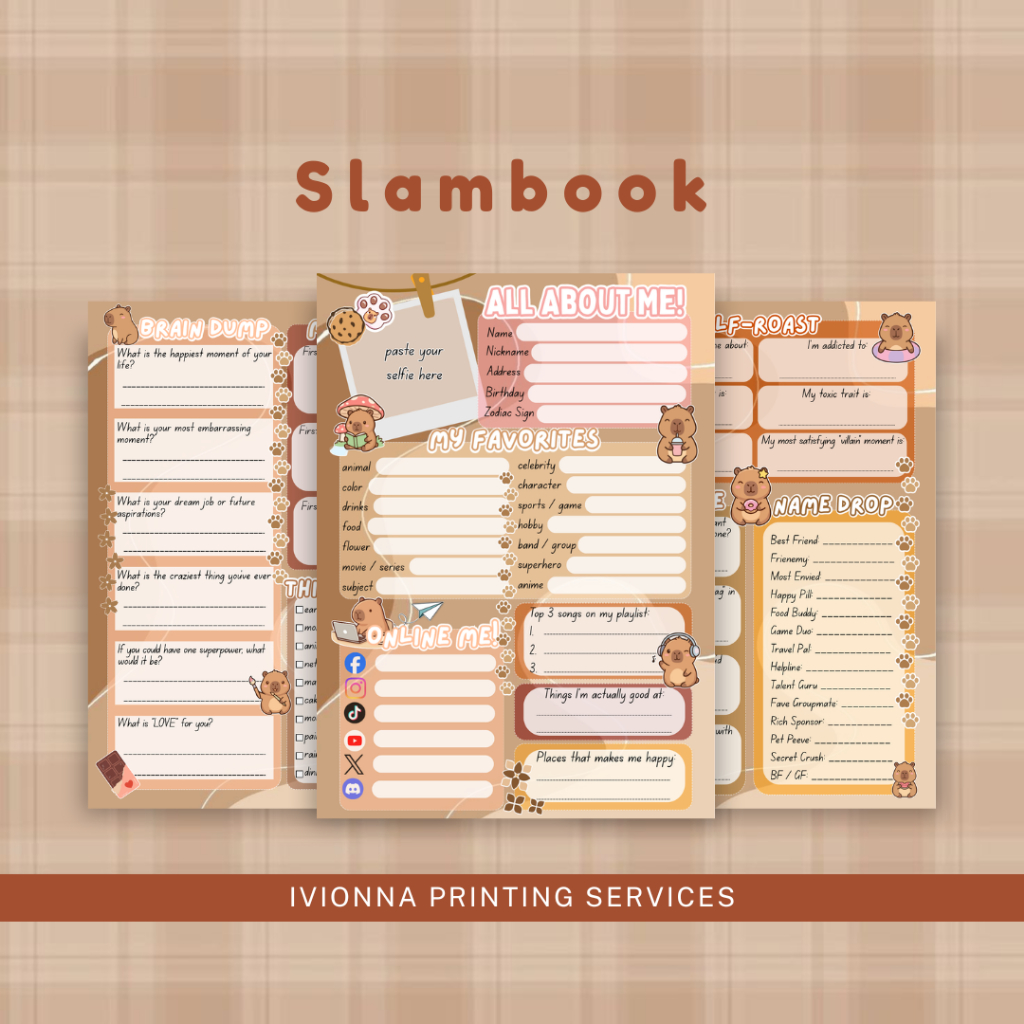 Shop slambook for Sale on Shopee Philippines