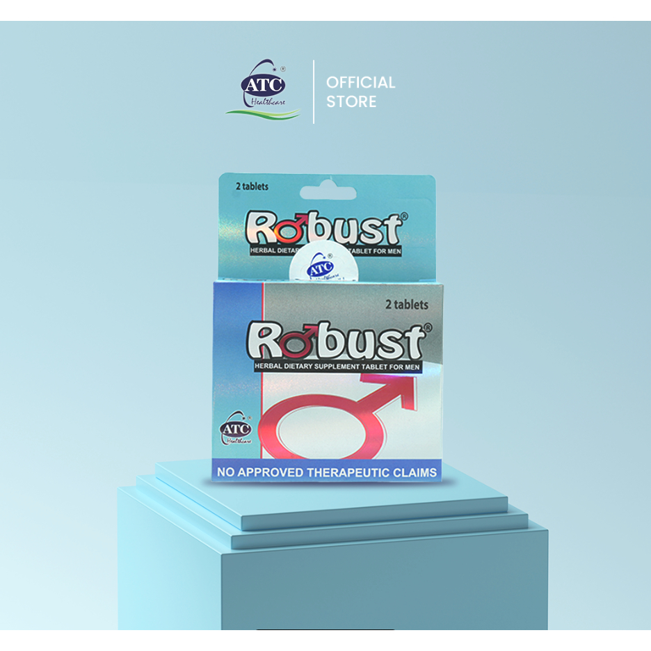 ATC Robust Tablet 2's Health Supplement | Shopee Philippines