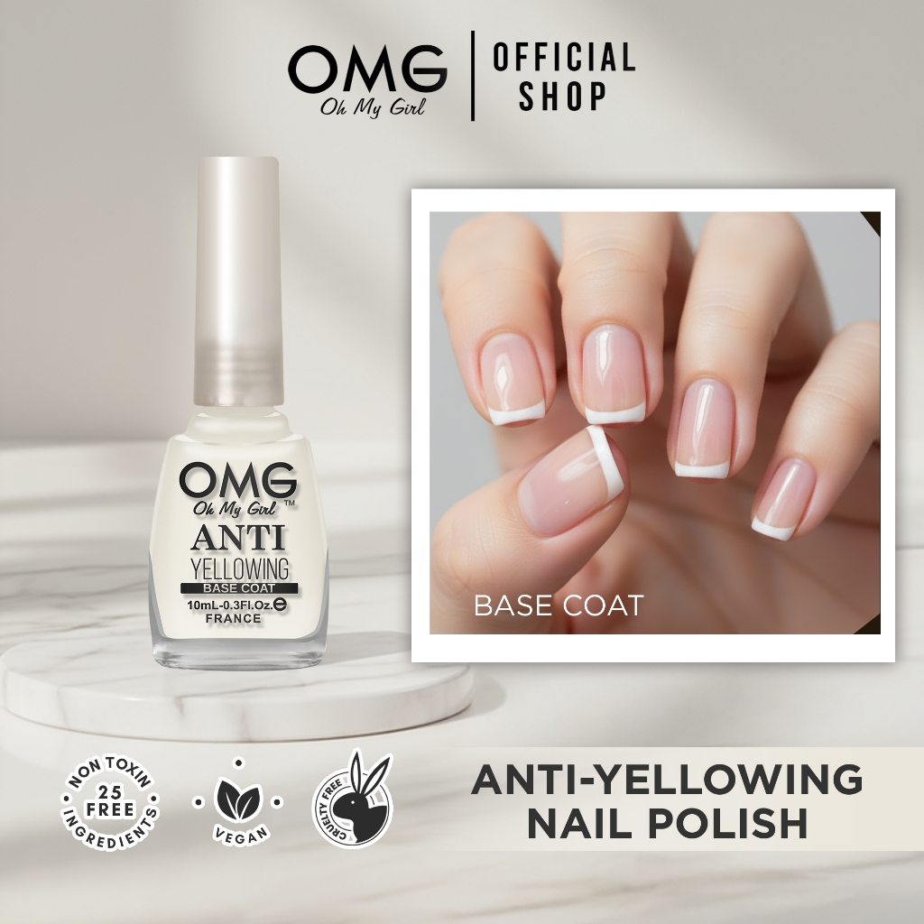 OMG Anti-Yellowing Base Coat 10ml | Shopee Philippines