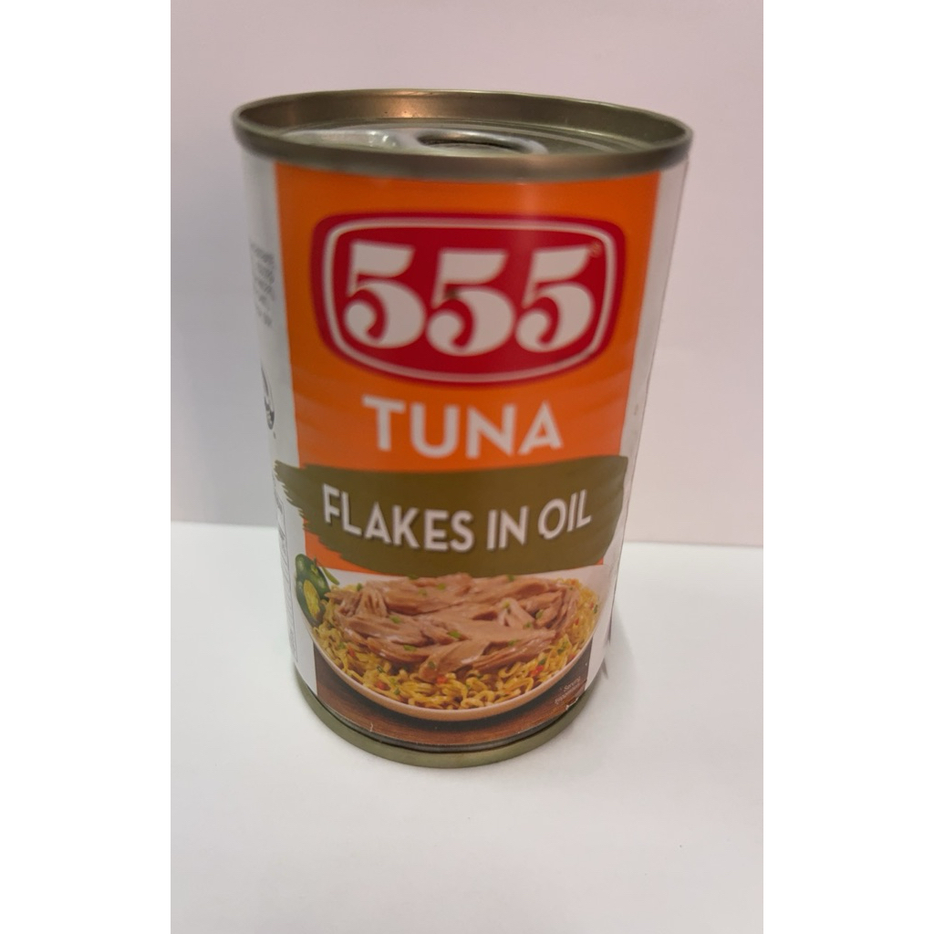 155g 555 Tuna Flakes in Oil - High Protein | Shopee Philippines