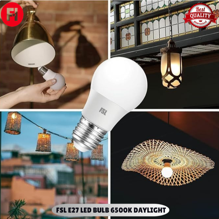FSL LED BULB E27 265V 6500K ( DAYLIGHT ) | Shopee Philippines