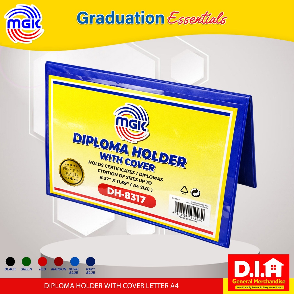 Do It Home MGK Diploma Holder with Cover Letter A4 Size for Graduation ...