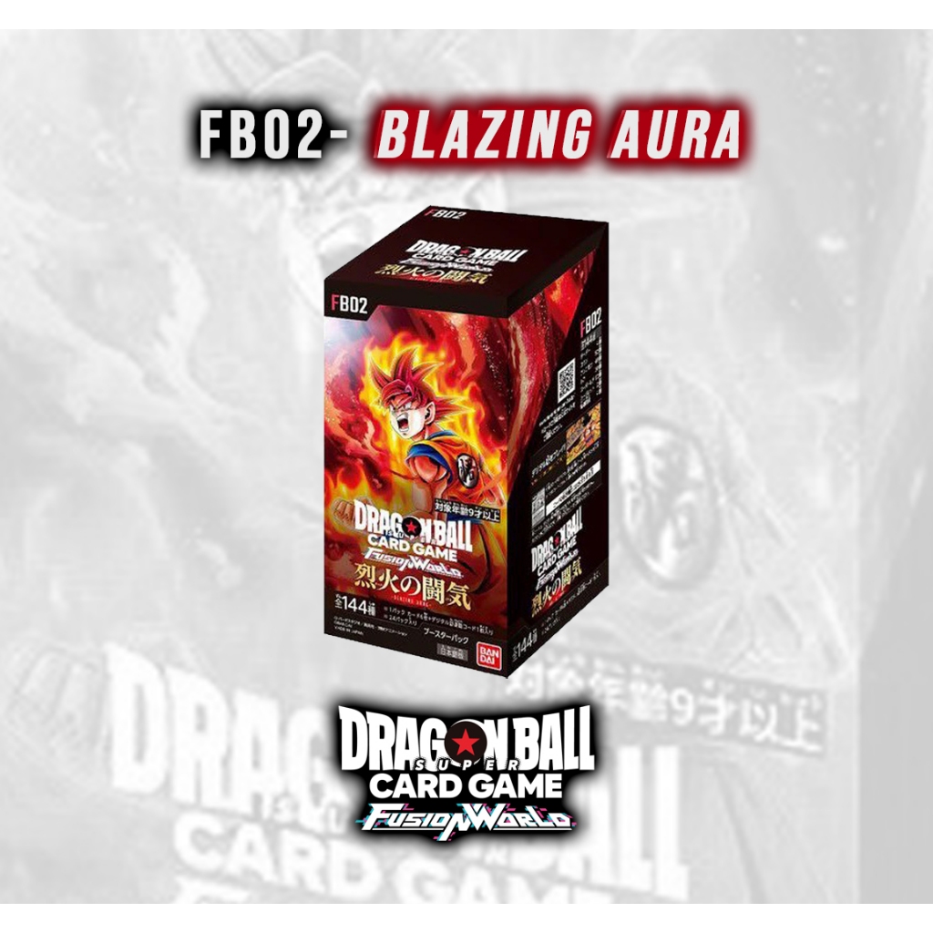dragon ball super blazing aura booster box Fusion World -BLAZING AURA- FB02 Japanese – TCG Corner Goku encounters beings far more powerful and defends the Earth against a powerful destructive deity Dragon Ball Super: Fusion World