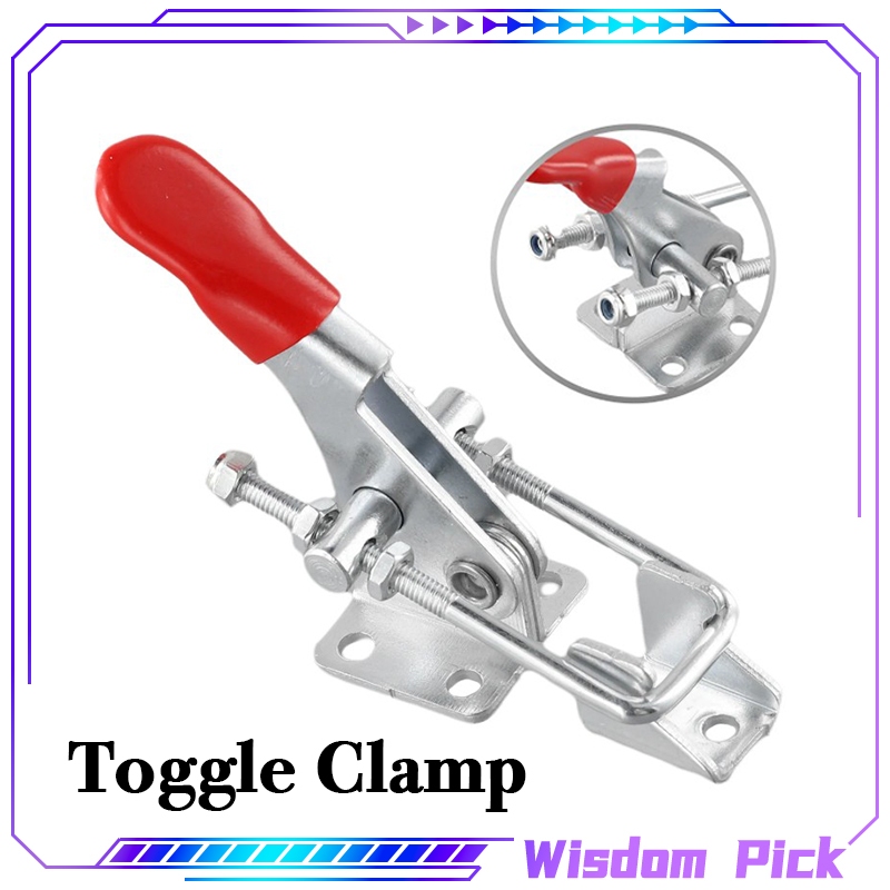Stainless Steel Toggle Lock Clamp Quick Release Toggle Clamp Adjustable ...