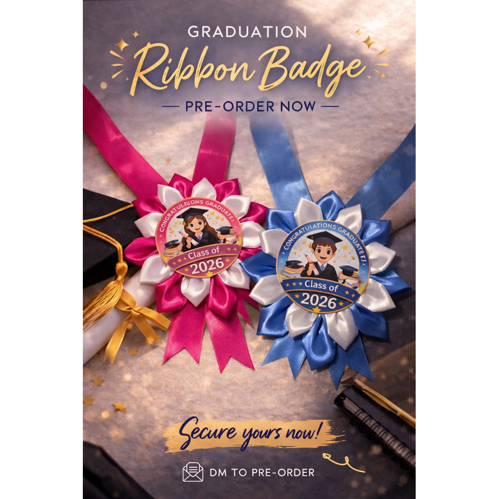 Graduation Lanyard Ribbon Badge | Shopee Philippines