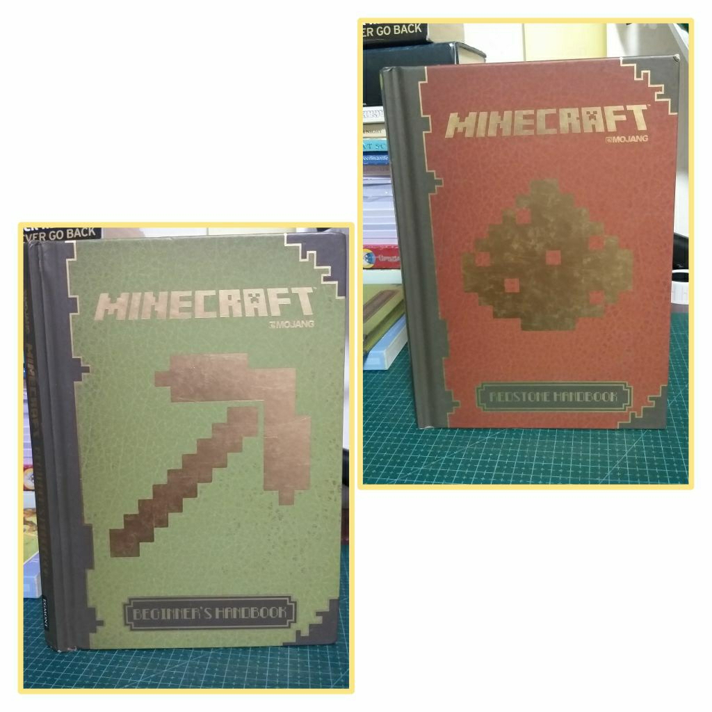 Minecraft Handbook Mojang Secondhand per piece | Shopee Philippines