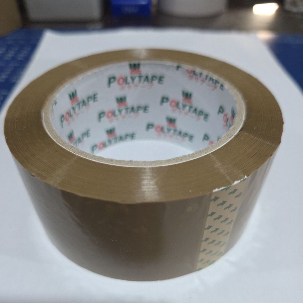 Packaging Tape Polytape Brown 100m | Shopee Philippines