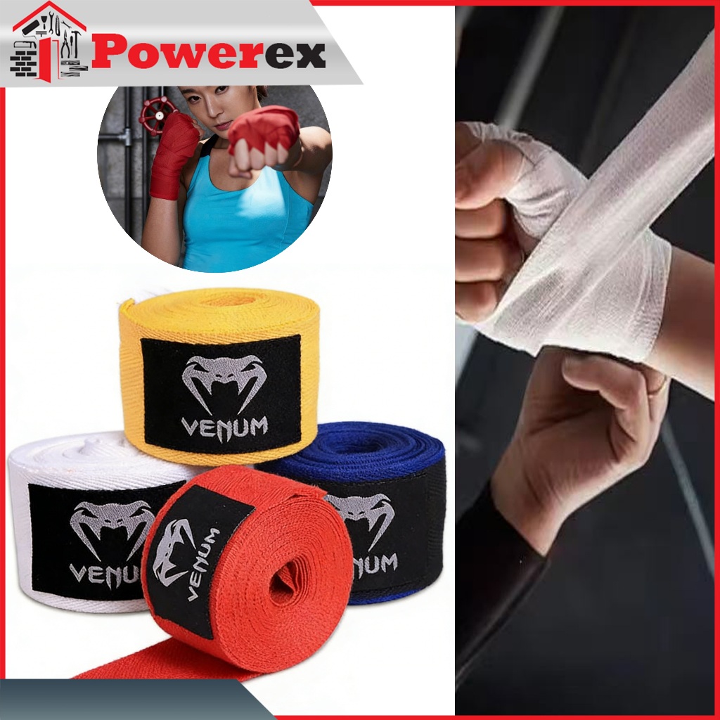 1Pair Boxing Bandages Sports Sanda Muay Thai Training Self-Adhesive ...