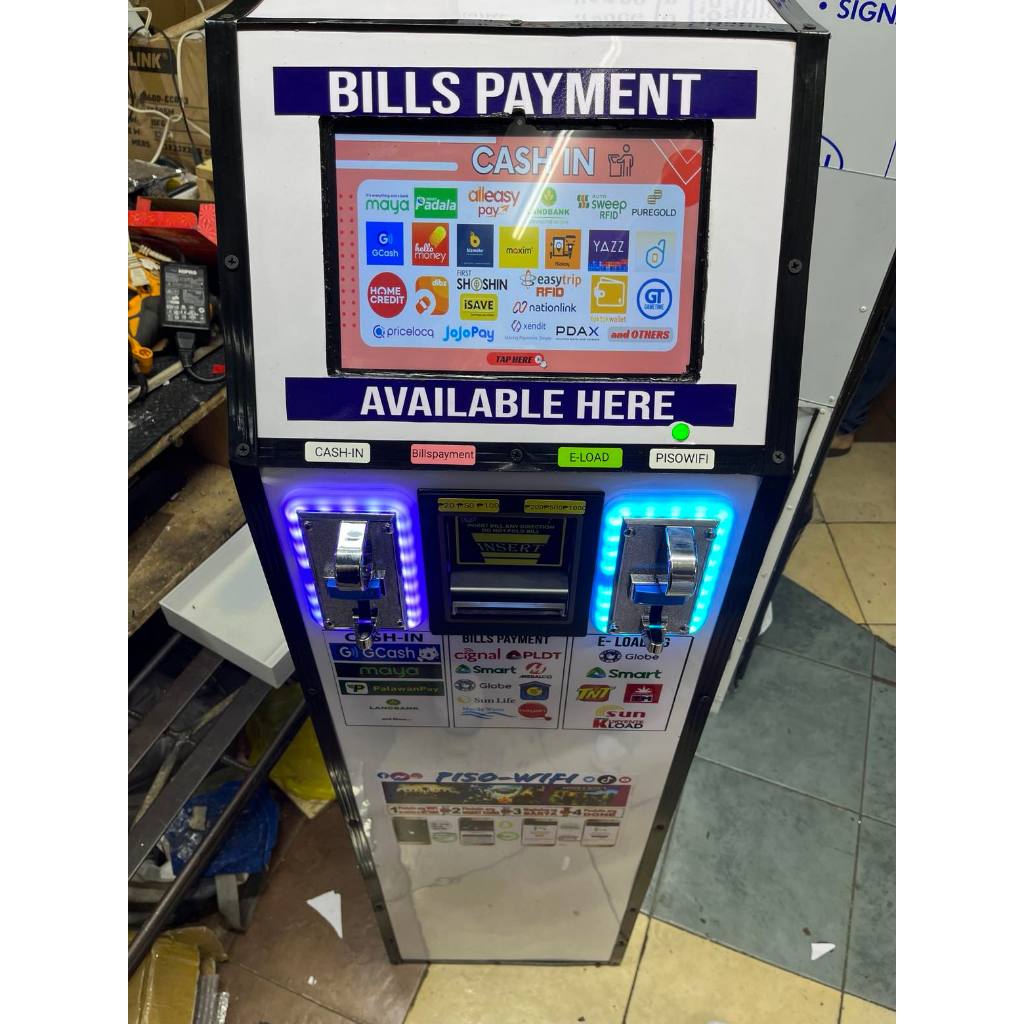 4in1 Vendo Machine Standee (paperless) | Shopee Philippines