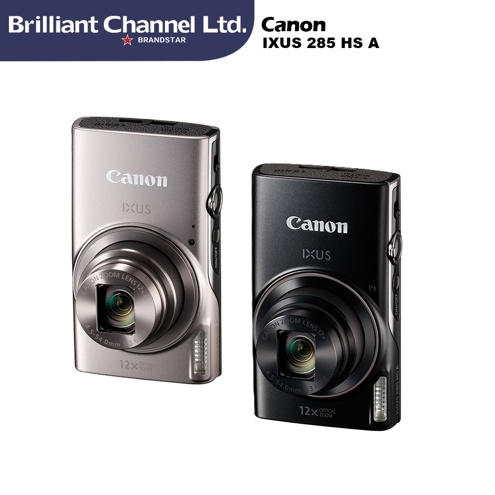 Canon Ixus 285 HS A digital camera Black/ Silver Color | Shopee Philippines