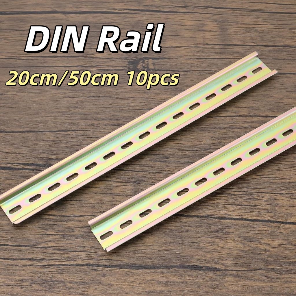 10PCS DIN Rail 20CM/50CM general circuit breaker rail relay rail DIN ...