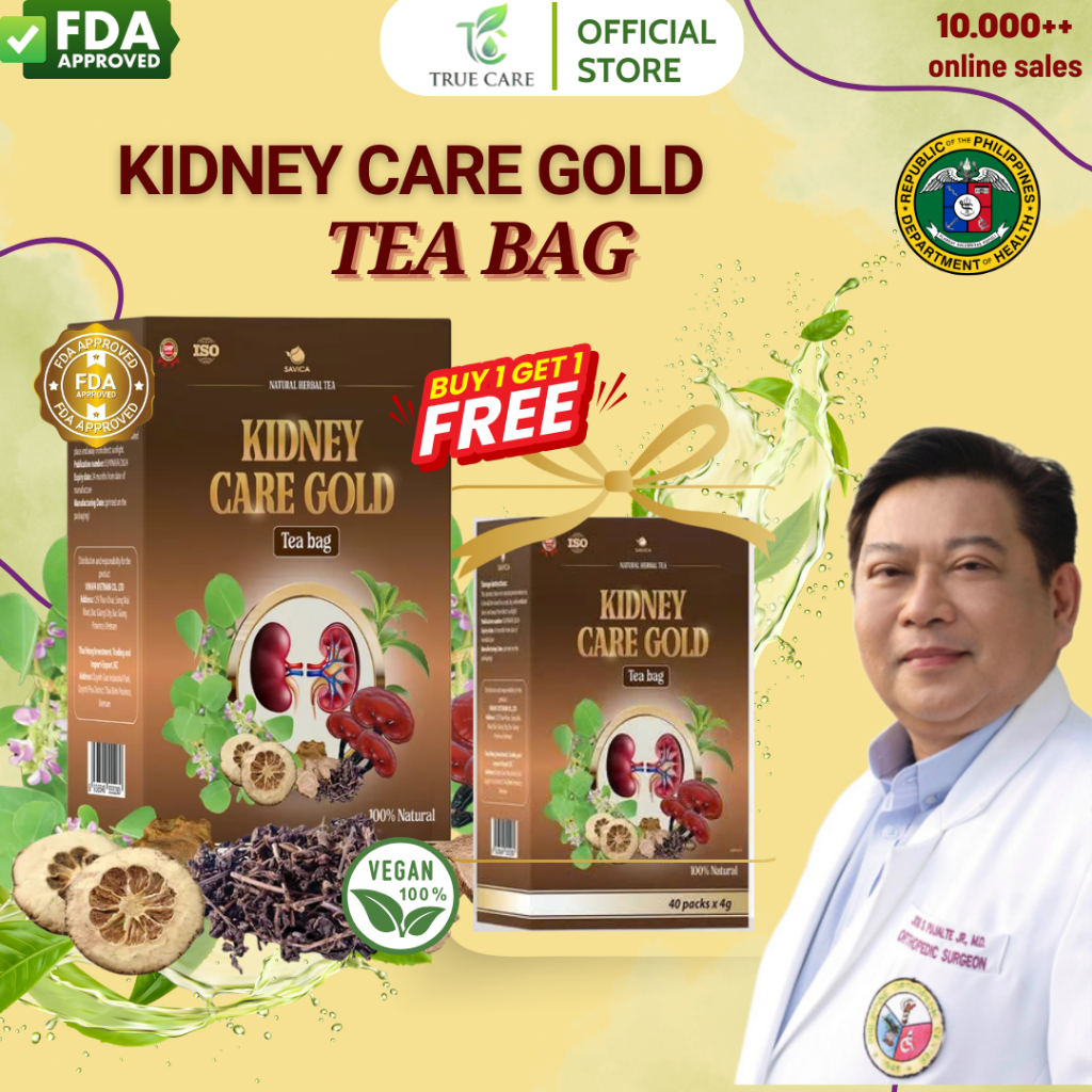 Kidney Care Gold Tea Helps Reduce Kidney Stones and Nighttime Urination ...