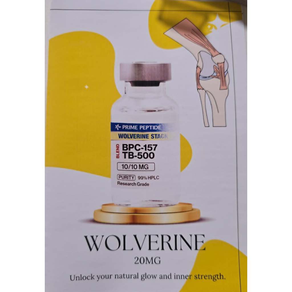 Wolverine Stack Pep with COA (Bone & Joint Support Peptide) | Shopee  Philippines