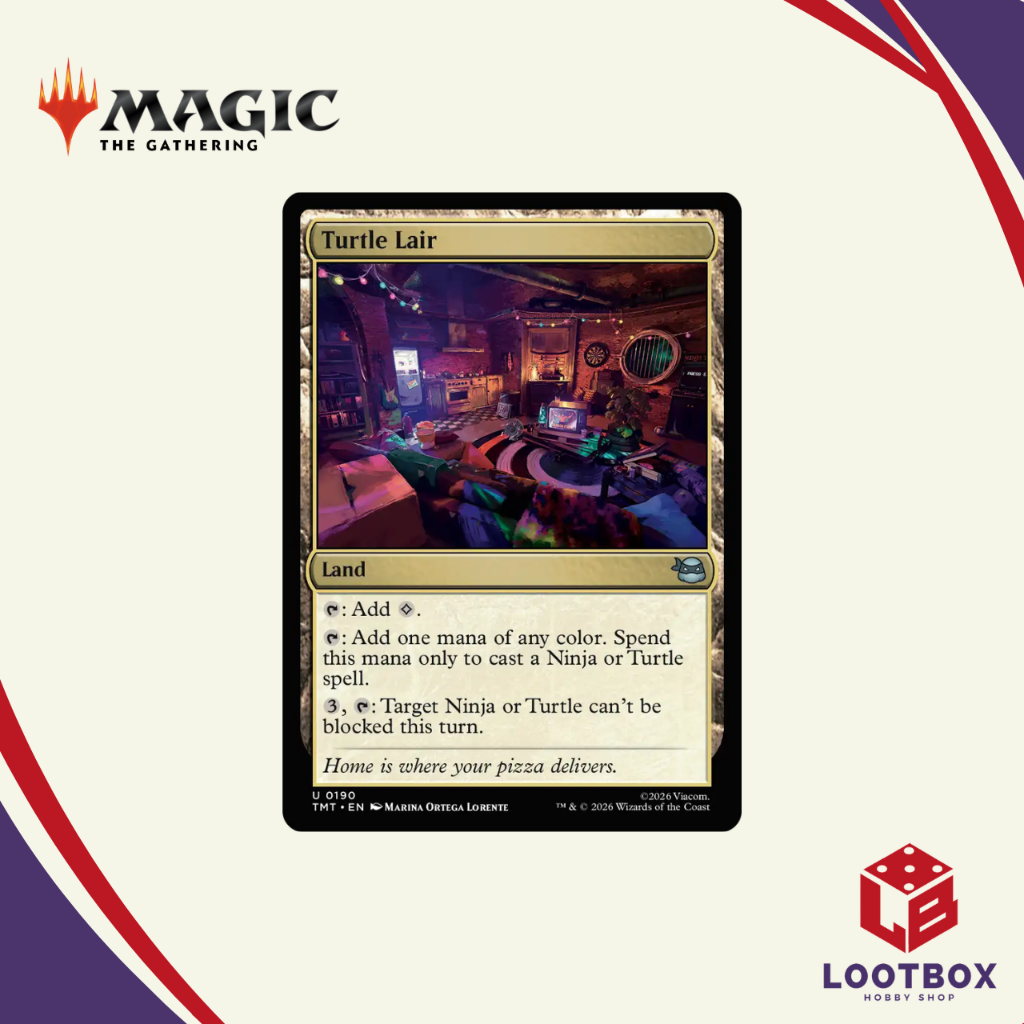 Magic the Gathering: Turtle Lair (Uncommon) - Teenage Mutant Ninja ...