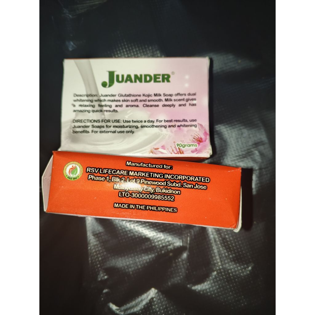 Juander Glutathione Kojic Milk Soap | Shopee Philippines