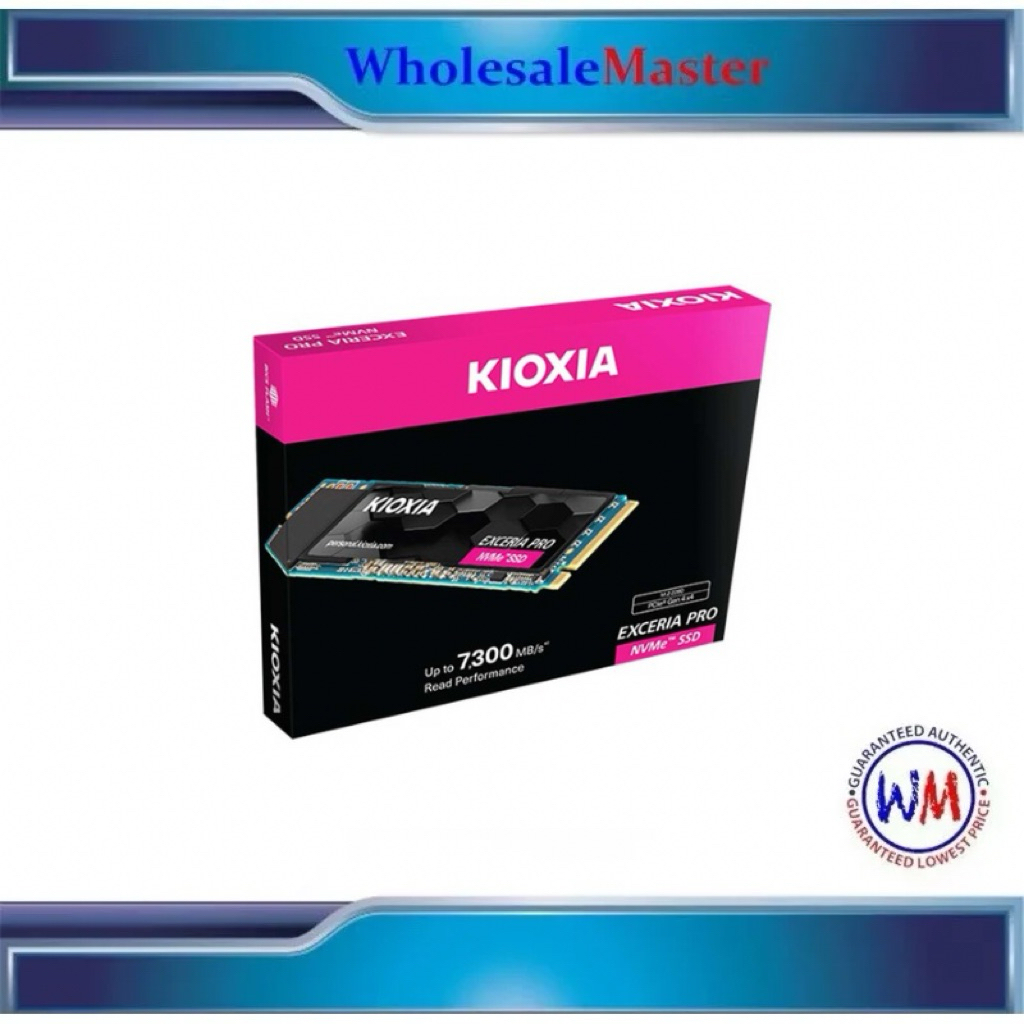 Kioxia Exceria PRO PCIe Gen4 x4 M.2 2280 NVME SSD (1TB