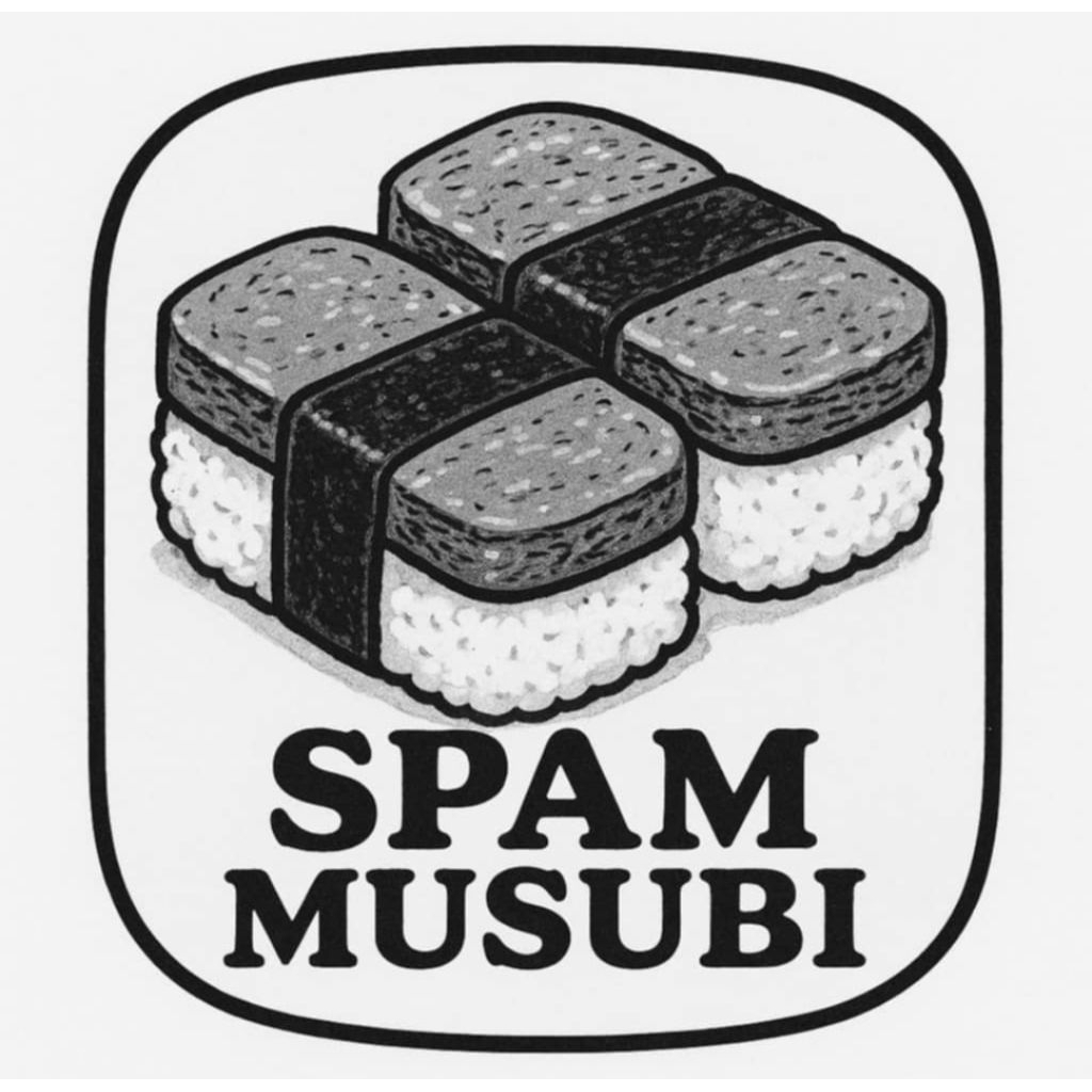 Spam musubi sticker waterproof label 50x30mm 100pcs | Shopee Philippines