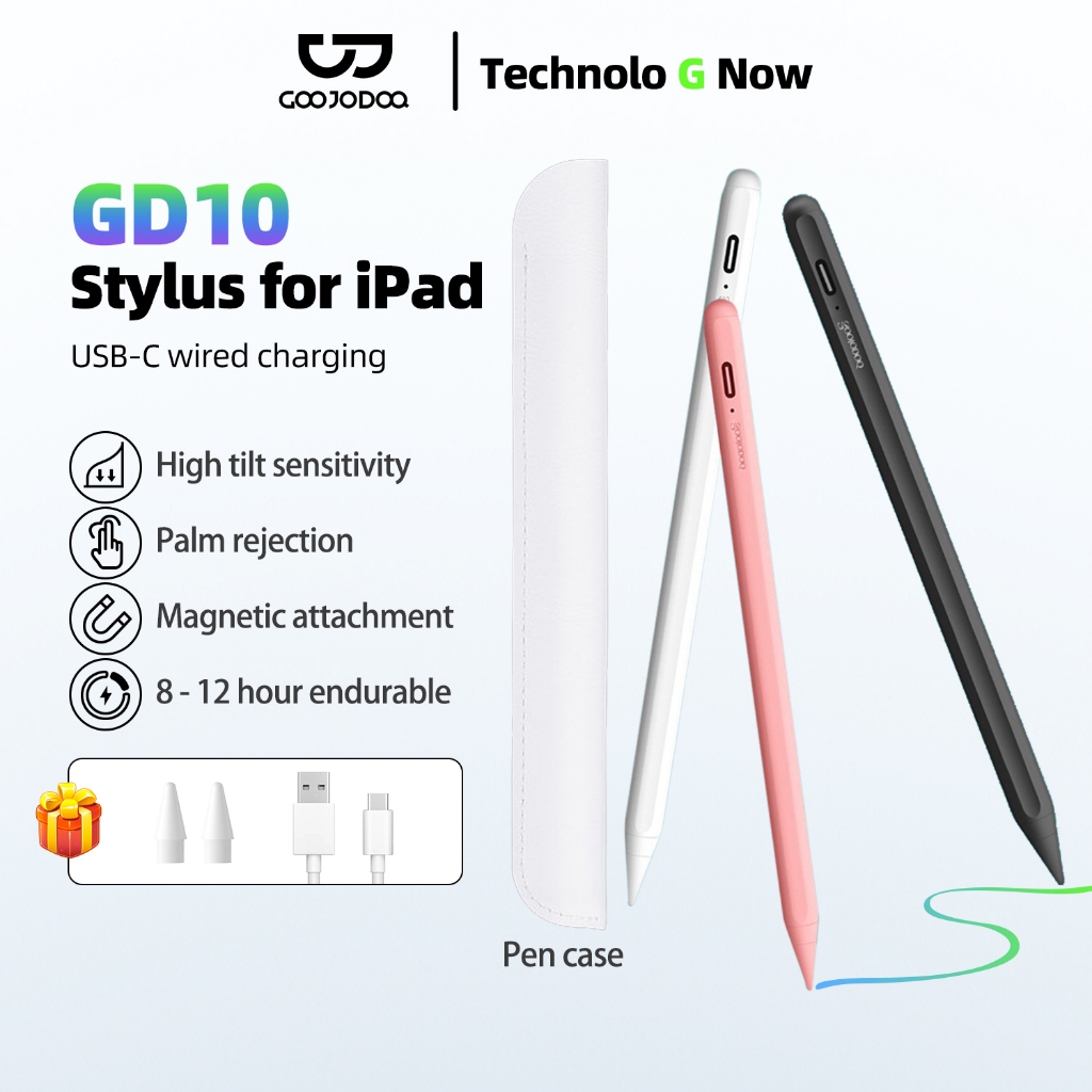 Goojodoq Pencil 10th Gen Goojodoq GD10 10th Stylus Pen For Ipad