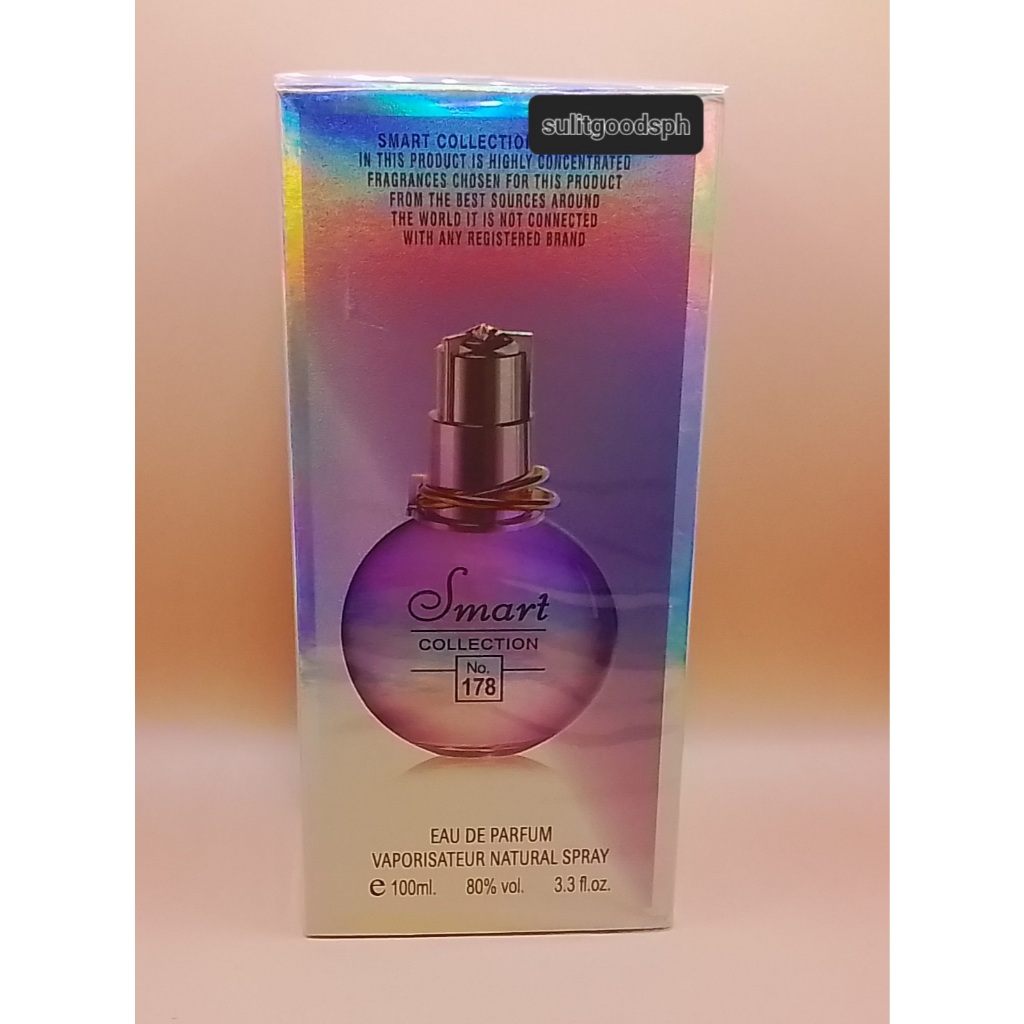 SMART COLLECTION PERFUME NO. 178 FOR WOMEN 100 ML EDP | Shopee Philippines