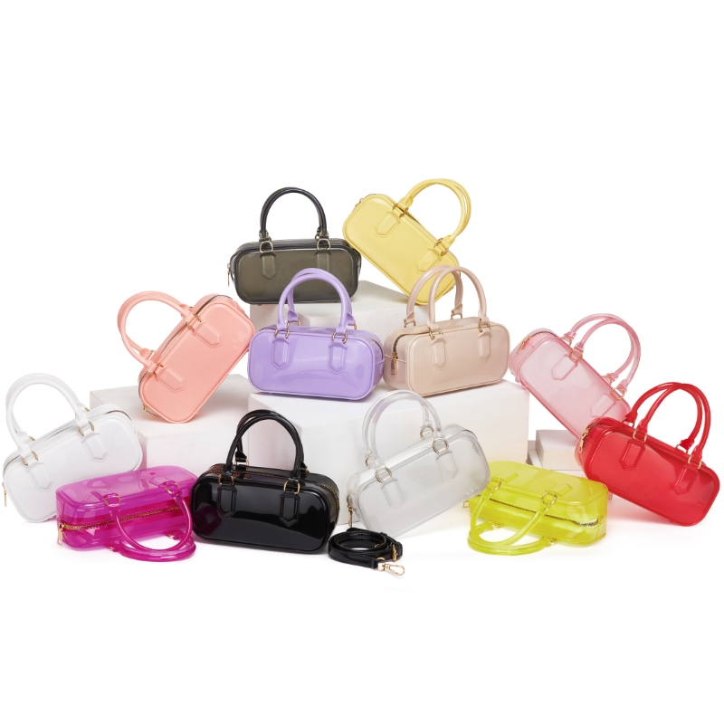 Mumu 5036 Cute Girls Jelly Sling Bag With Handle Shoulder Bags For Women Students Kids | Shopee Philippines