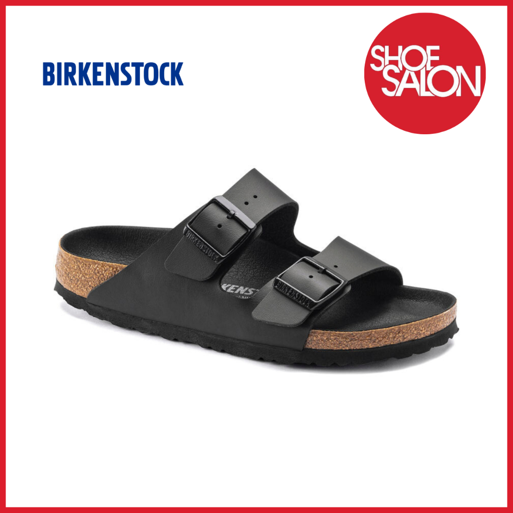 SHOE SALON Birkenstock Arizona Birko-Flor Men's Sandals Black