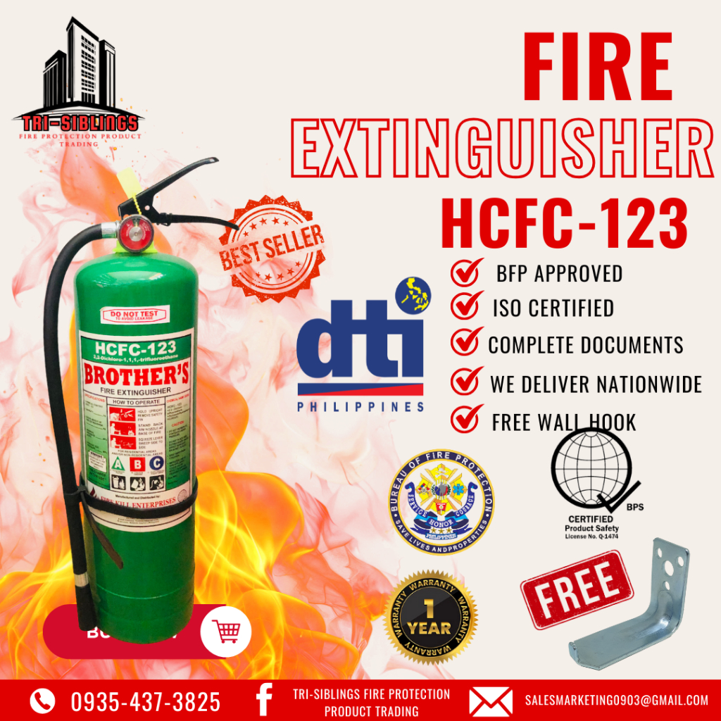 Fire Protection 20 LBS HCFC-123 | Shopee Philippines