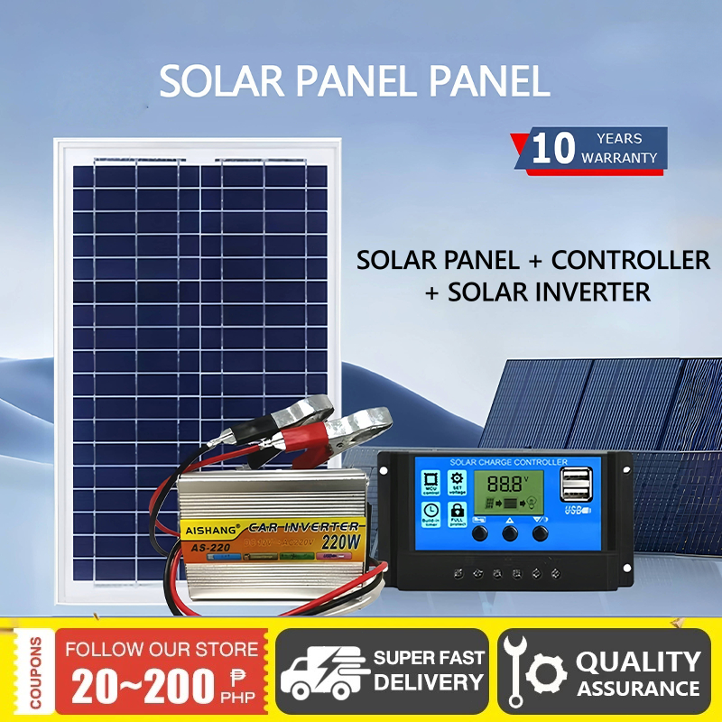 Shop solar panel set for Sale on Shopee Philippines